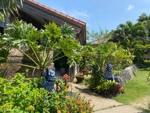 Entrance  at Nuchigusa Cafe in Ishigaki