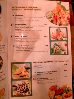 Carte au 12 décembre 2021, 8/12 at Vegebowl in Paris