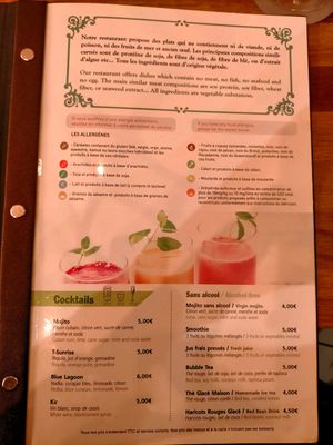 Carte au 12 décembre 2021, 11/12 at Vegebowl in Paris