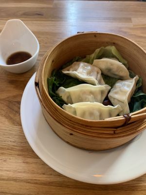 Steamed Dumplings    at Vegebowl in Paris