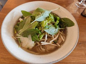 Pho at Vegebowl in Paris