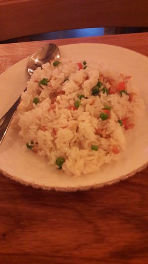 Cantonese rice at Vegebowl in Paris