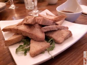Fried Tofu at Vegebowl in Paris