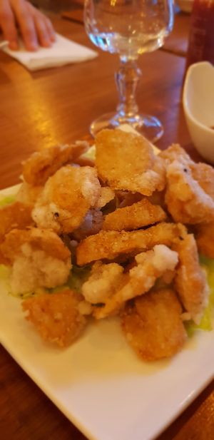 Crusty chicken at Vegebowl in Paris