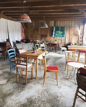  at Hofcafe KlosterGut Schlehdorf  in Schlehdorf