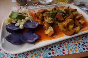 Anticucho Yami Style. at Yami in Lima