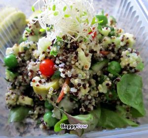 Quinoa and veggies salad at Yami in Lima