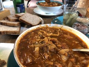 Kapusciana – cabbage soup  at Babette in Gdansk
