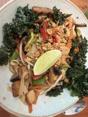 Pad Thai  at Quinoa in Las Condes