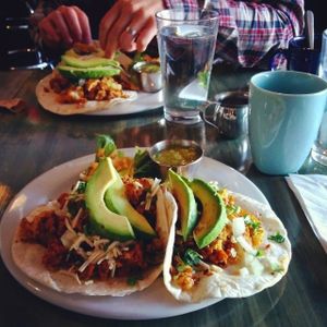 Vegan Breakfast Tacos at Ground Control in Chicago