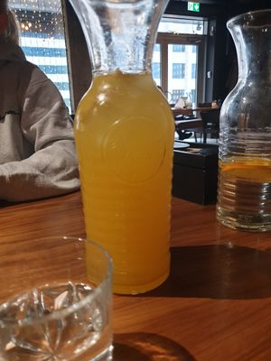 Still passionfruut lemonade at Mamma Kitchen Stories in Kaunas