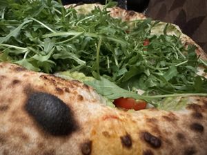 vegan pizza  at 60 Seconds to Napoli in Wuppertal