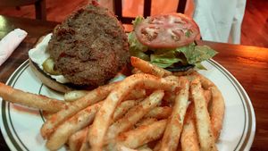 Veg-fil-a with fries  at the HOOT in Columbia