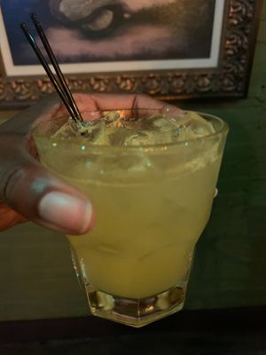 "Haystack" non-alcoholic mocktail at the HOOT in Columbia