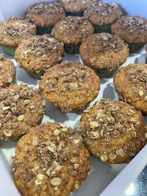 Muffins de cenoura e amendoim  at Mariacujá in Entroncamento