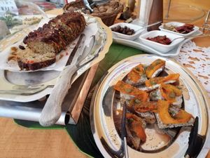 Buffet at La Casota in Nago-torbole