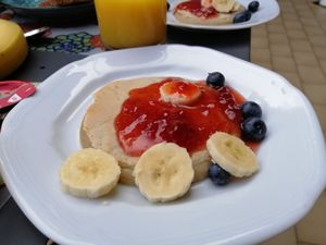 Pancake at La Casota in Nago-torbole