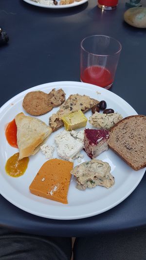 Formaggi vegan fatti in casa at La Casota in Nago-torbole