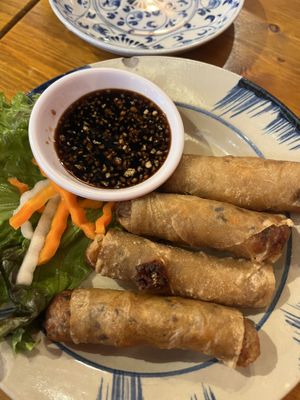 Spring rolls  at Viet Nam Ao BaBa in Hiroshima