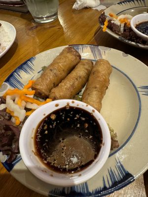 Sorry, I eat one of them first. Whoops lol  at Viet Nam Ao BaBa in Hiroshima