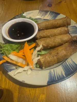 Spring rolls   at Viet Nam Ao BaBa in Hiroshima