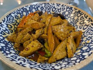 Home style tofu at Freedom Restaurant in Erbil