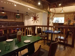 Inside at Machan Kitchen in Croydon