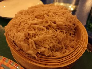 String hoppers at Machan Kitchen in Croydon