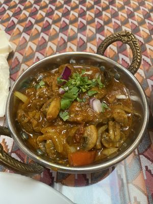 Mushroom Curry   at Annapurna Nepalese Restaurant in Folkestone
