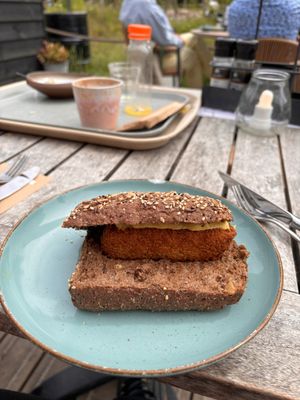 Vegan kroketje   at Duincafé de Kennemerduinen in Overveen