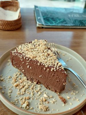 Dark Chocolate Vegan Cake (5,80 BND) at The Daun in Bandar Seri Begawan