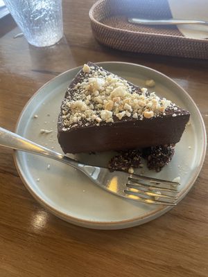 Vegan chocolate cake   at The Daun in Bandar Seri Begawan