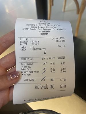   at The Daun in Bandar Seri Begawan