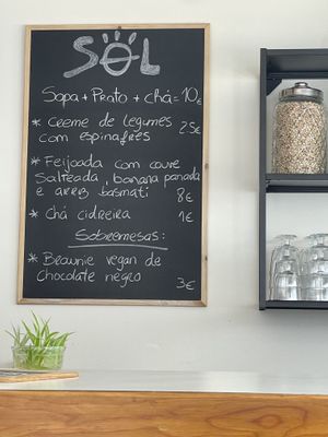   at Sol Cozinha Vegetariana in Portimao