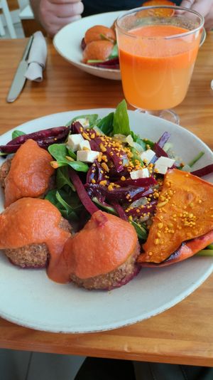 Part of the daily menu. at Sol Cozinha Vegetariana in Portimao