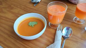 Part of the daily menu. at Sol Cozinha Vegetariana in Portimao