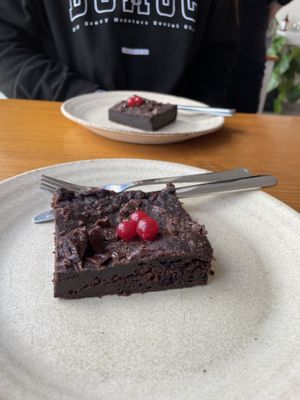 Sweet potato brownie  at Sol Cozinha Vegetariana in Portimao