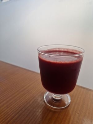 Juice at Sol Cozinha Vegetariana in Portimao