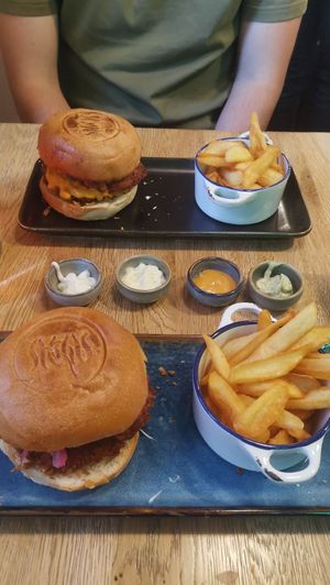 Beste vegane Burger ever! at SIGGIS v/gan burger & co in Munich