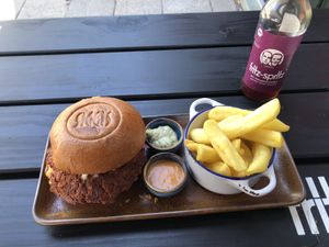 Doppel cheesburger   at SIGGIS v/gan burger & co in Munich