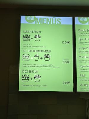   at SIGGIS v/gan burger & co in Munich