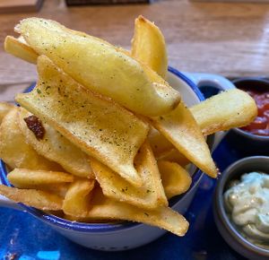 Fries  at SIGGIS v/gan burger & co in Munich