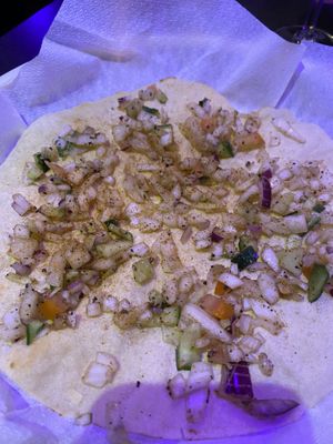 Masala Poppadom   at Veg Darbar in Birmingham