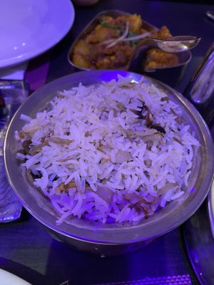 Mushroom Rice   at Veg Darbar in Birmingham