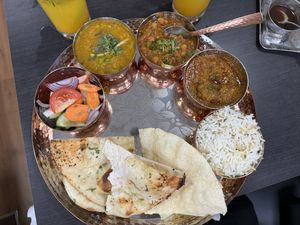  Vegan Thali  at Veg Darbar in Birmingham