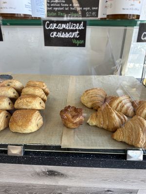 Sweet vegan croissant  at Atelier Monnier South Beach Café in Miami Beach
