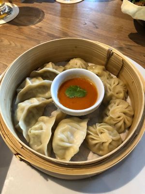 Momo vegan at Coffee Momo in Germering