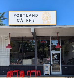 exterior at Portland Cà Phê in Portland