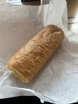 “Teriyaki” tofu bahn mi  at Portland Cà Phê in Portland