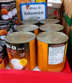 großpackung kokosmilch (7l oder so) at Tain Kim Heng in Dortmund